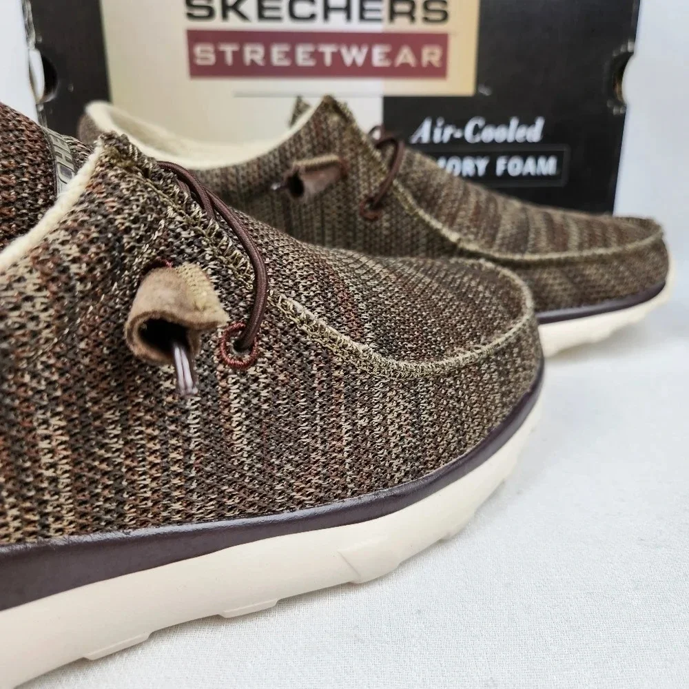 Skechers Faux Fur Lined Casual Loafers